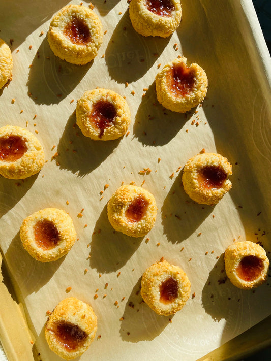 Tasha's jam filled cookies