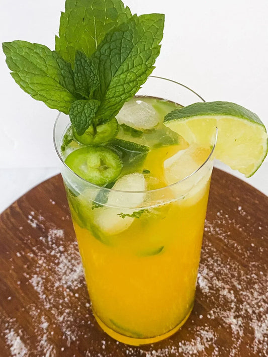 HOT AND SPICY MANGO MOJITO (NON-ALCOHOLIC)