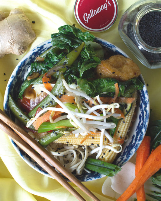 Teriyaki tofu bowl