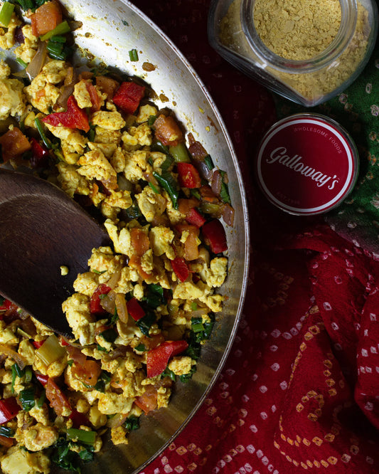Tofu egg curry