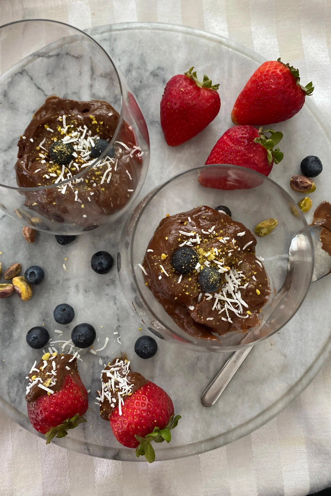 Avocado chocolate mousse