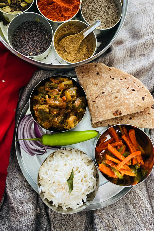 Okra curry