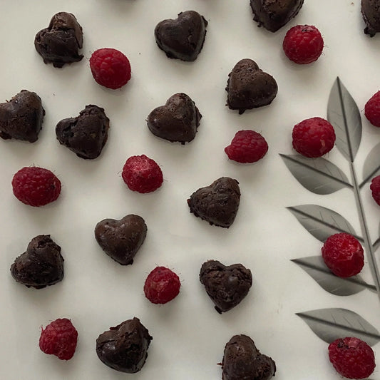 Super healthy Valentine chocolates
