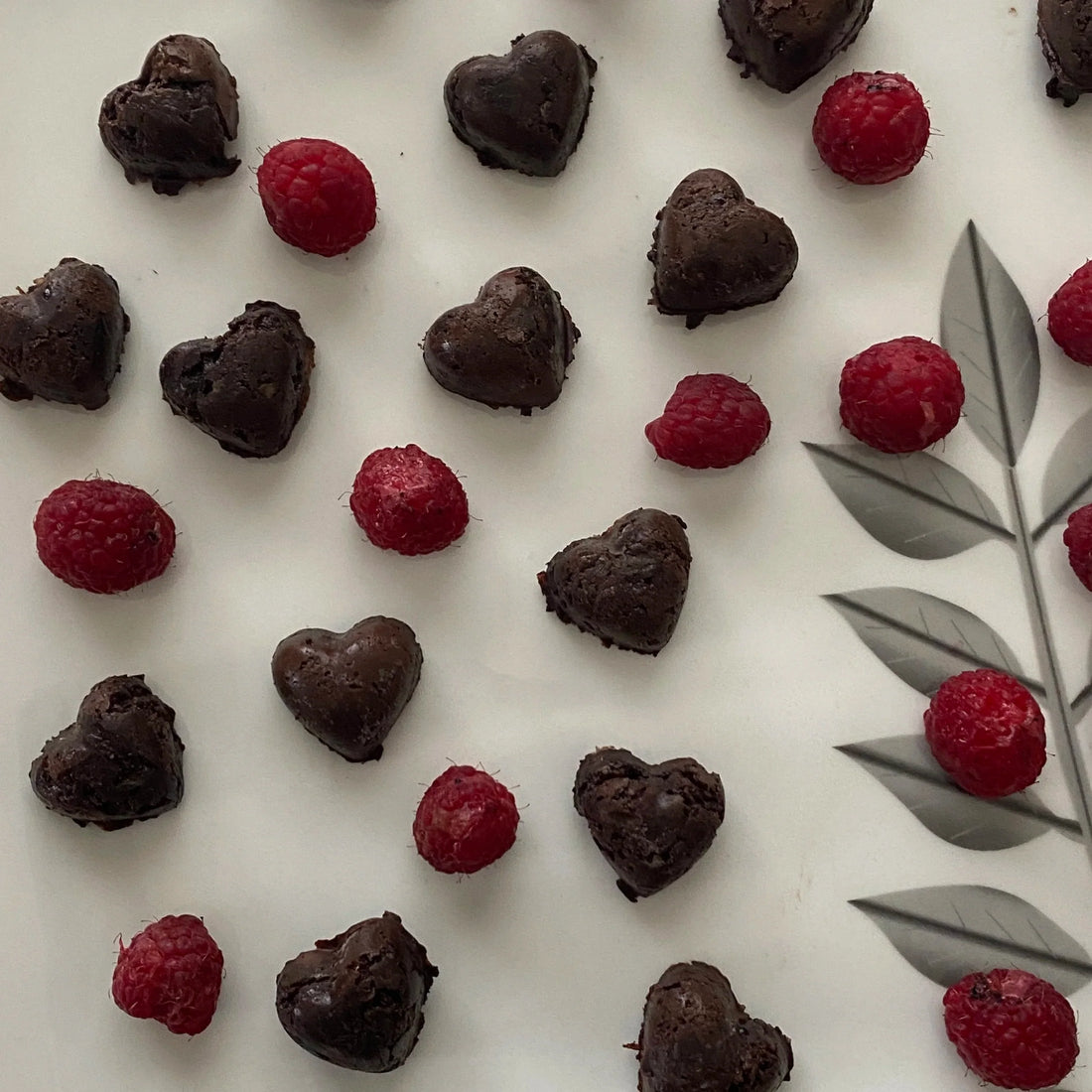 Super healthy Valentine chocolates