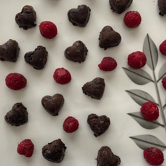 Super healthy Valentine chocolates