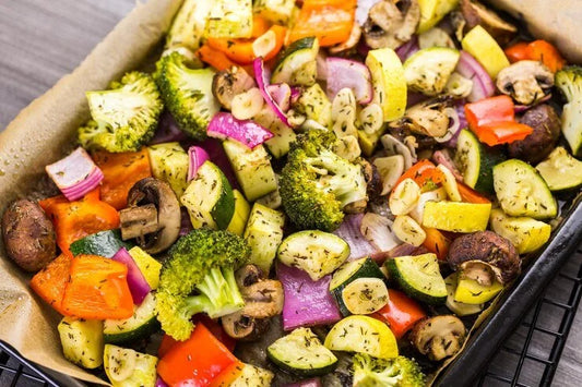 Simple Roasted Vegetables with Rosemary & Thyme