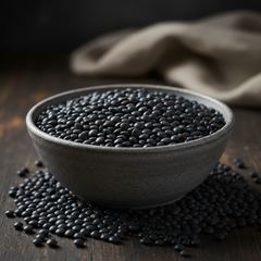 Beluga lentils, organic