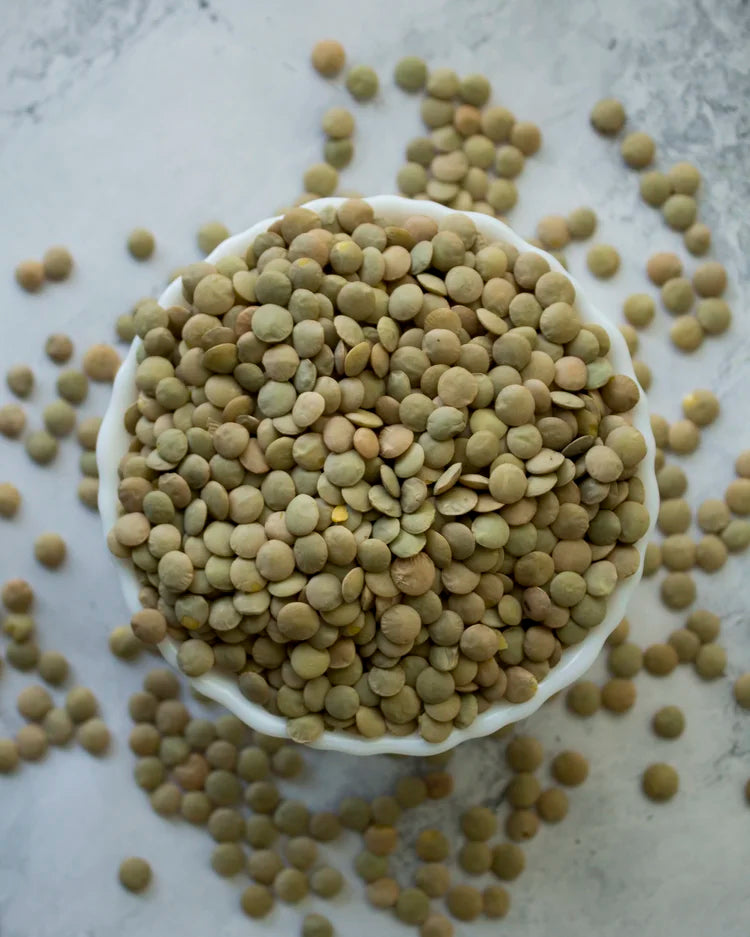 Green lentils