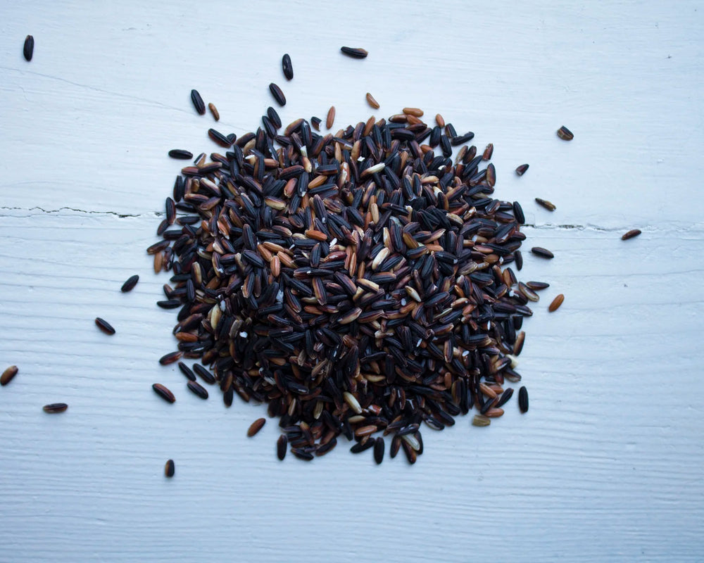 Thai black rice