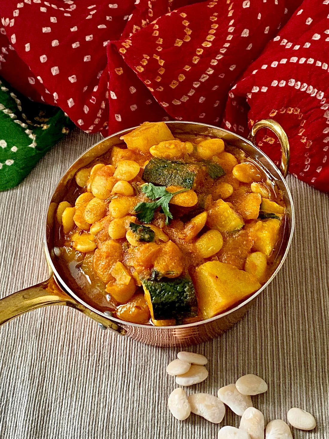 Plant-based bean curry