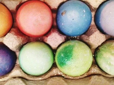 Easter eggs, naturally