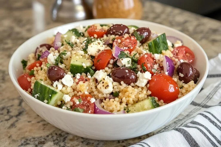 Mediterranean Quinoa salad