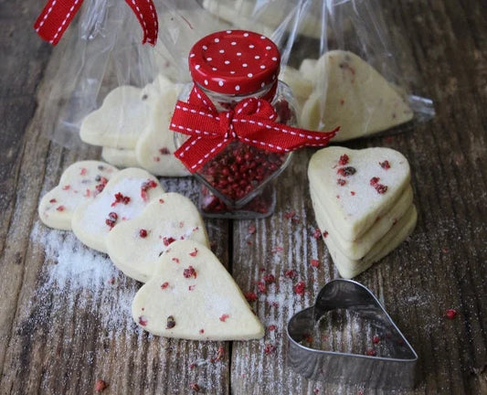 Pink Peppercorn Shortbread