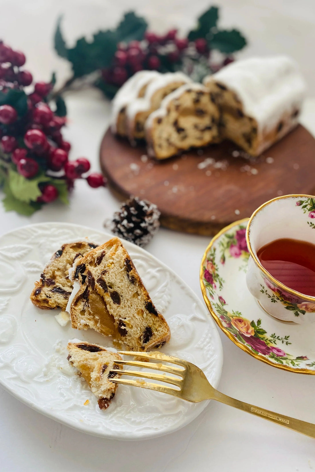 Stollen  (with marzipan)