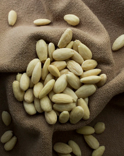 Almonds, blanched whole