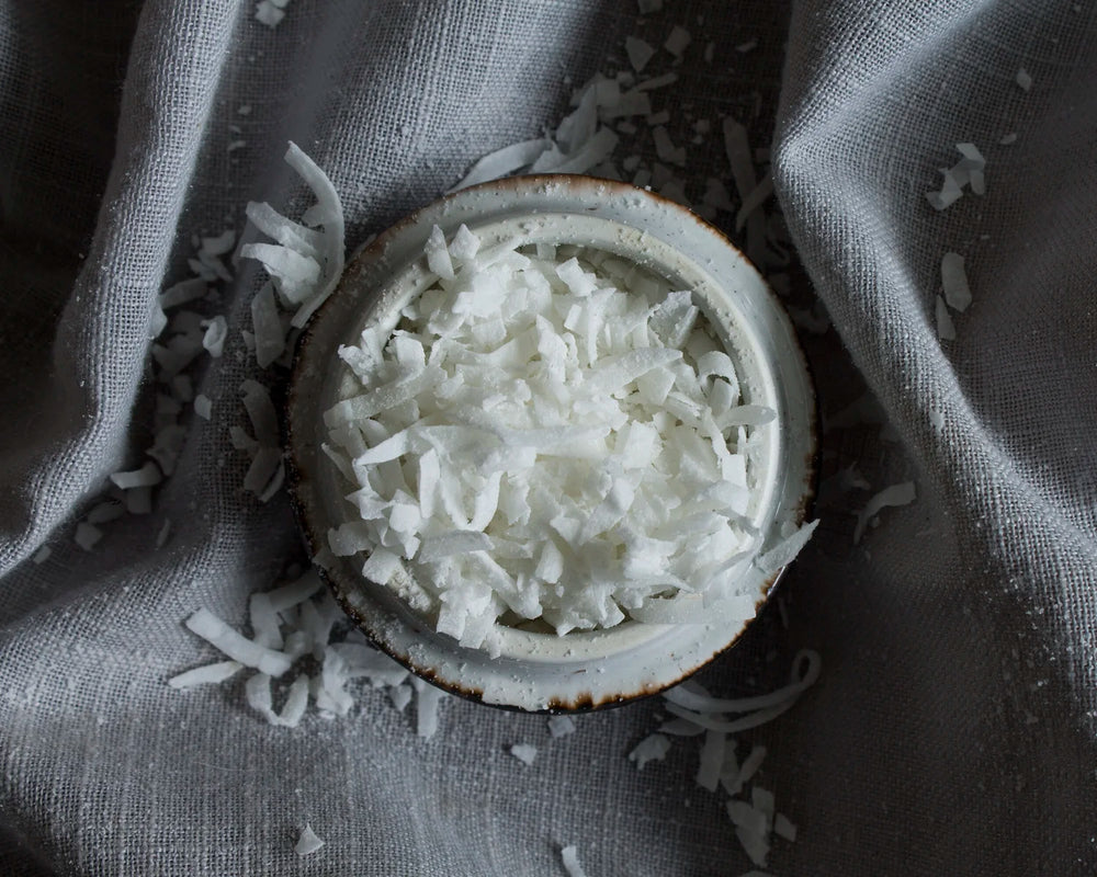 Sweetened flaked cocout