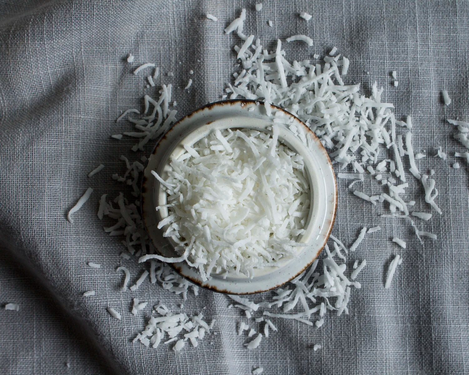 Unsweetened long thread cocout