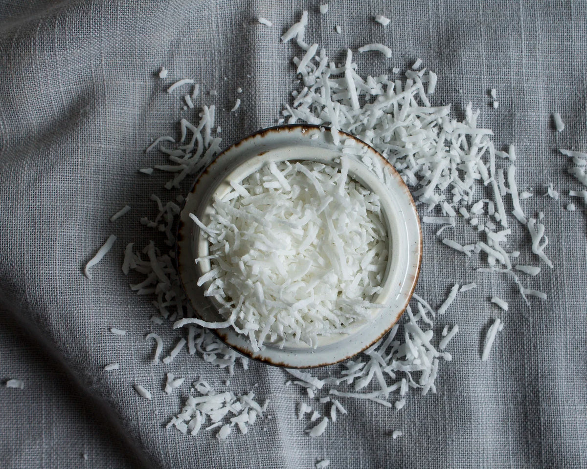 Unsweetened long thread cocout