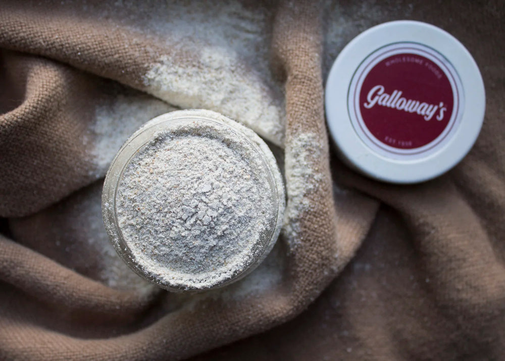 Organic dark rye flour