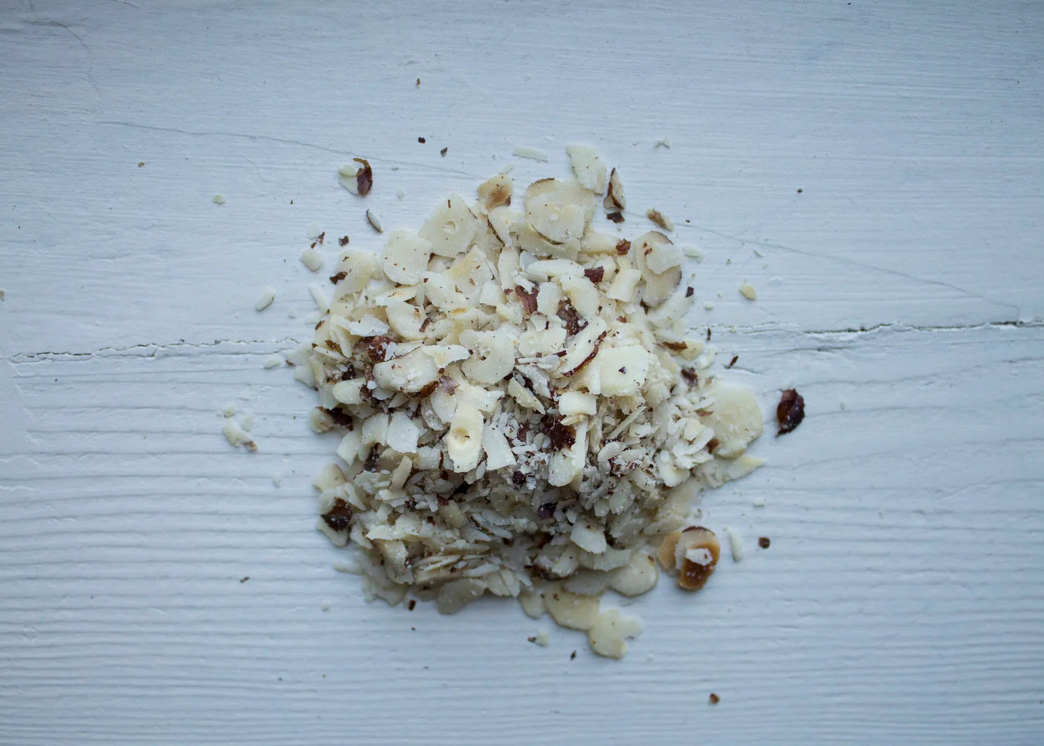 Hazelnuts sliced