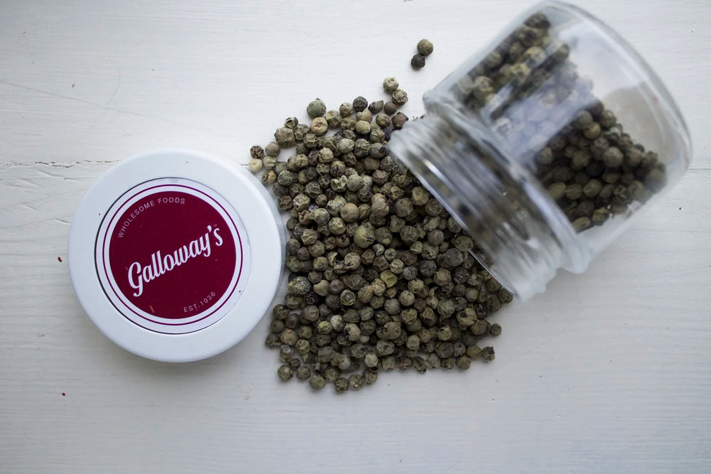 Green peppercorns