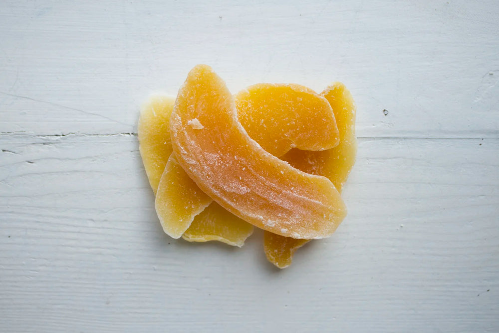 Mango slices, unsulphured