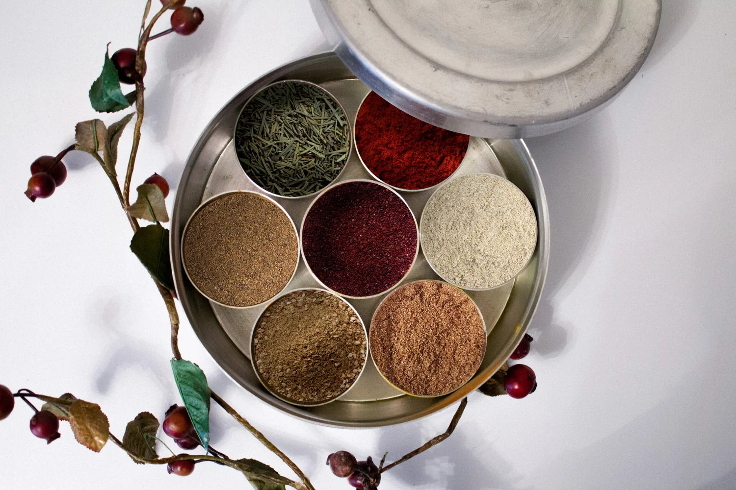 Mediterranean spice tin