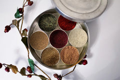 Mediterranean spice tin