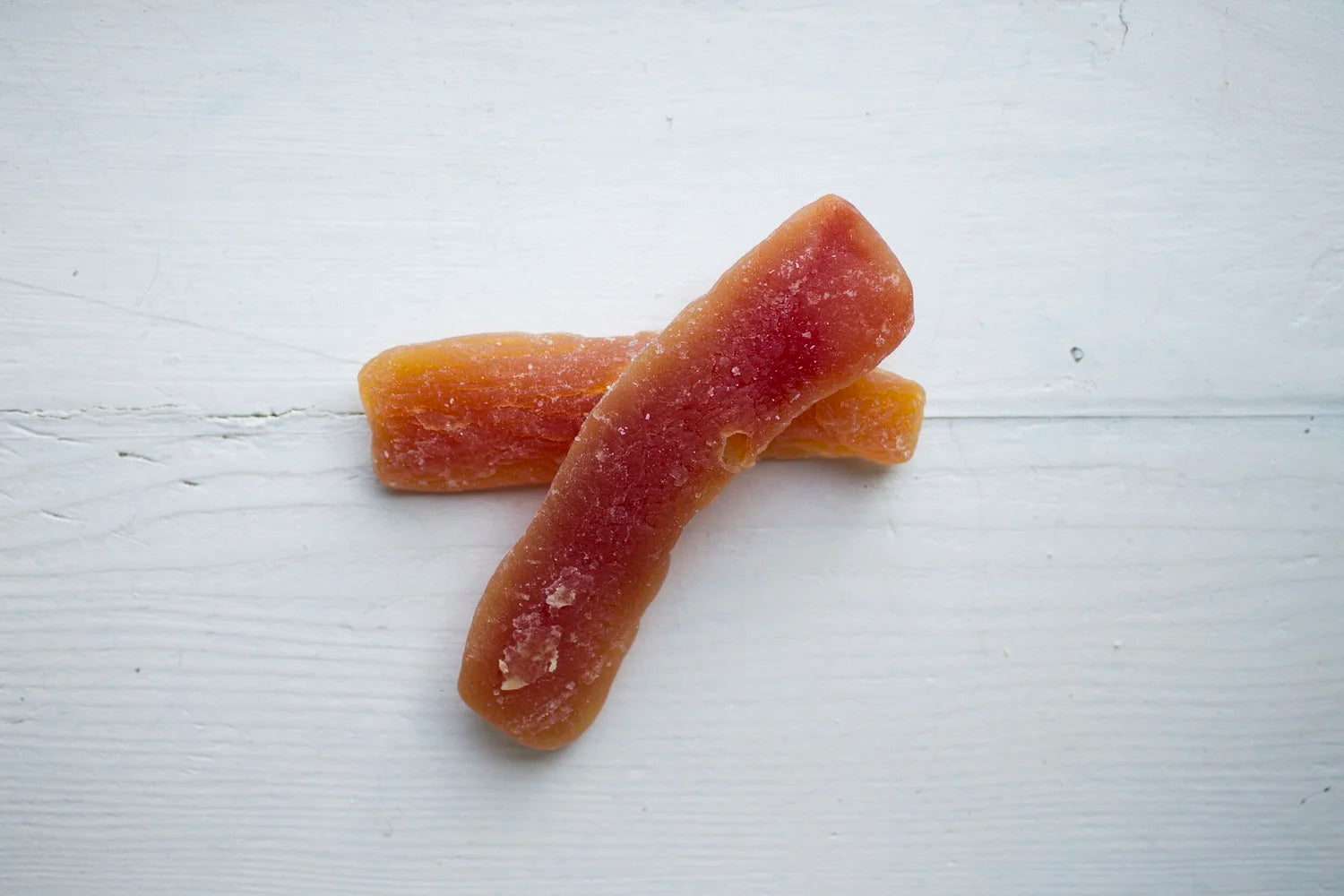 Papaya spears, unsulphured