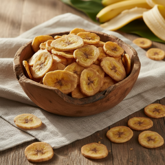Banana chips, Organic