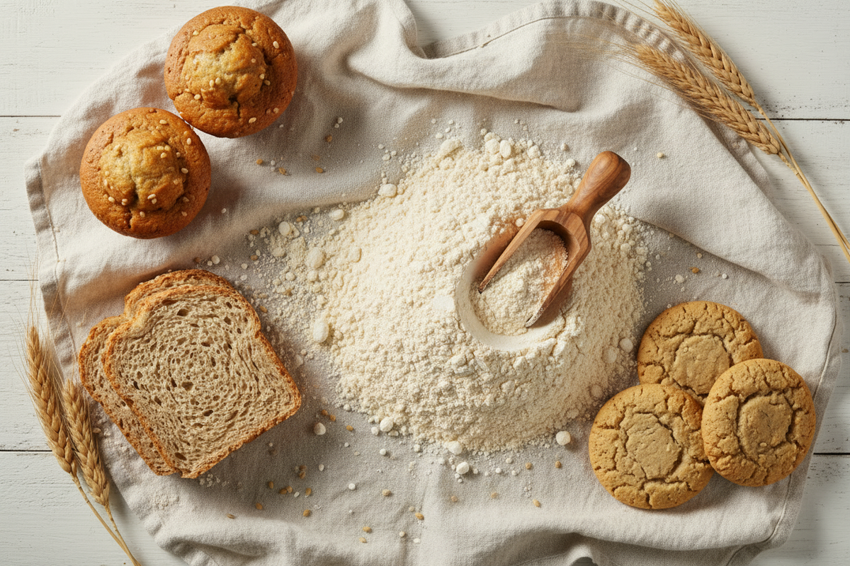 Organic sorghum flour