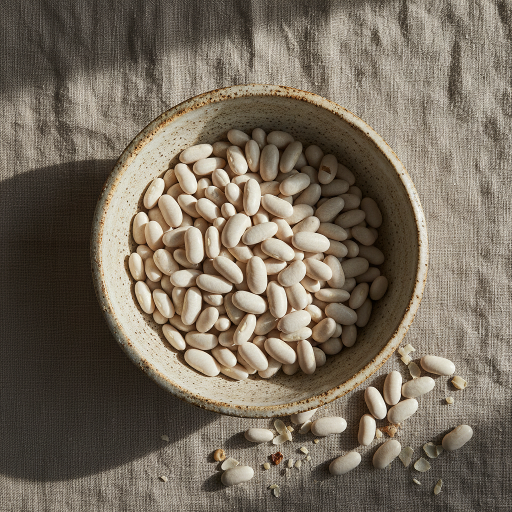 Organic kidney beans white (Cannelini beans)