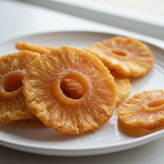 Pineapple rings, unsulphured