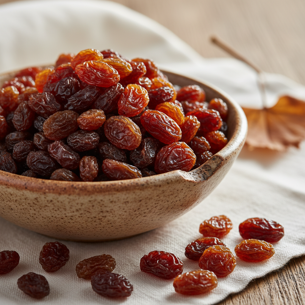 Raisins flame