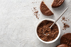 Chocolate baking crumbs