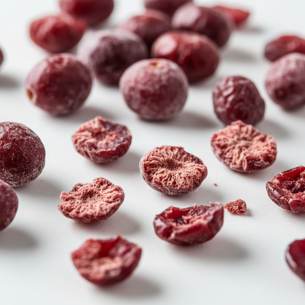 Freeze dried cranberries