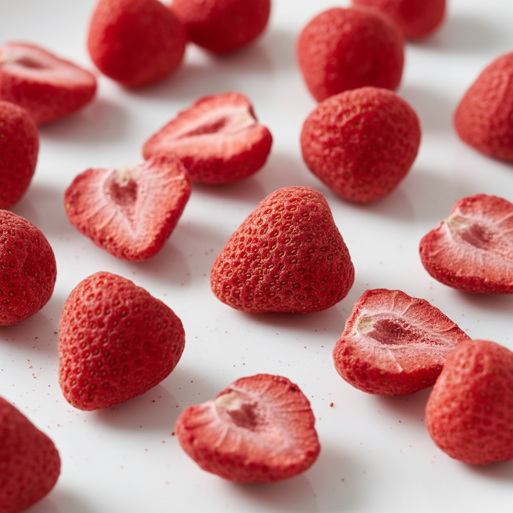 Freeze dried strawberries