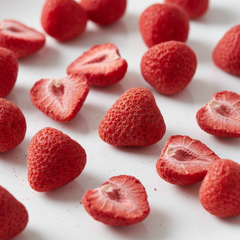 Freeze dried strawberries