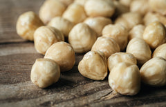 Hazelnuts whole blanched (Filberts, blanched)