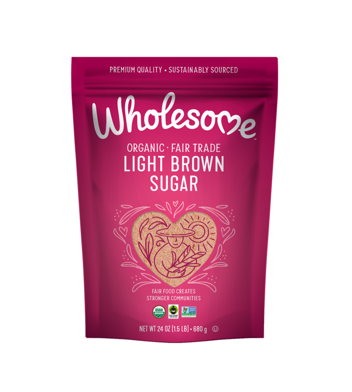 Wholesome organic light brown sugar