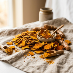 Organic turmeric dried slices