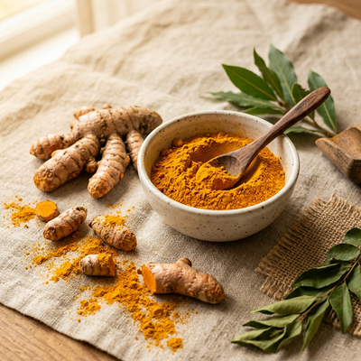 Organic turmeric