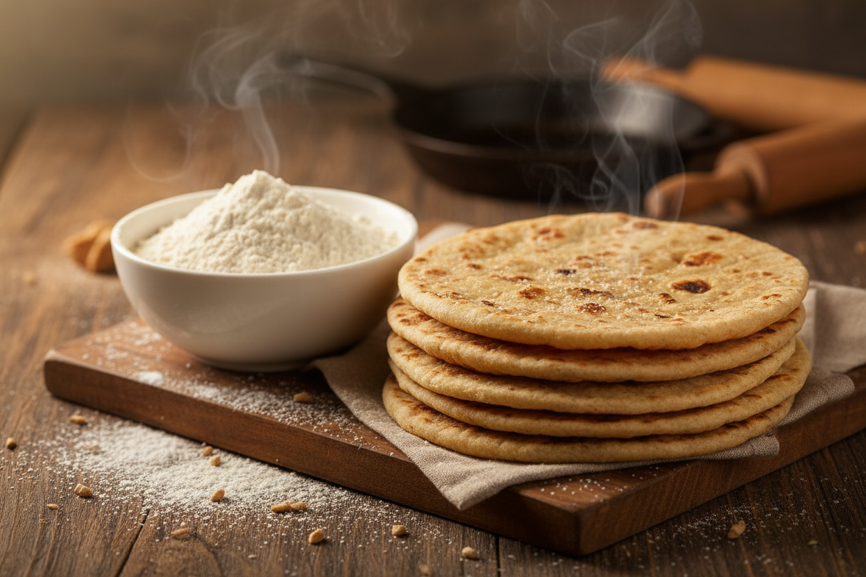 Wholewheat roti flour