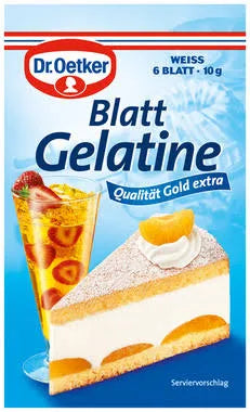 Gelatin sheets