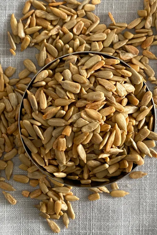 Sunflower seeds, roasted  salted