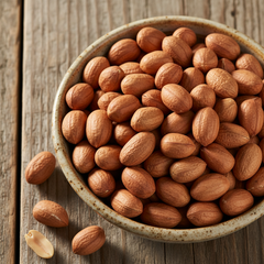 Organic peanuts red skinned
