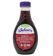Wholesome raw blue agave syrup